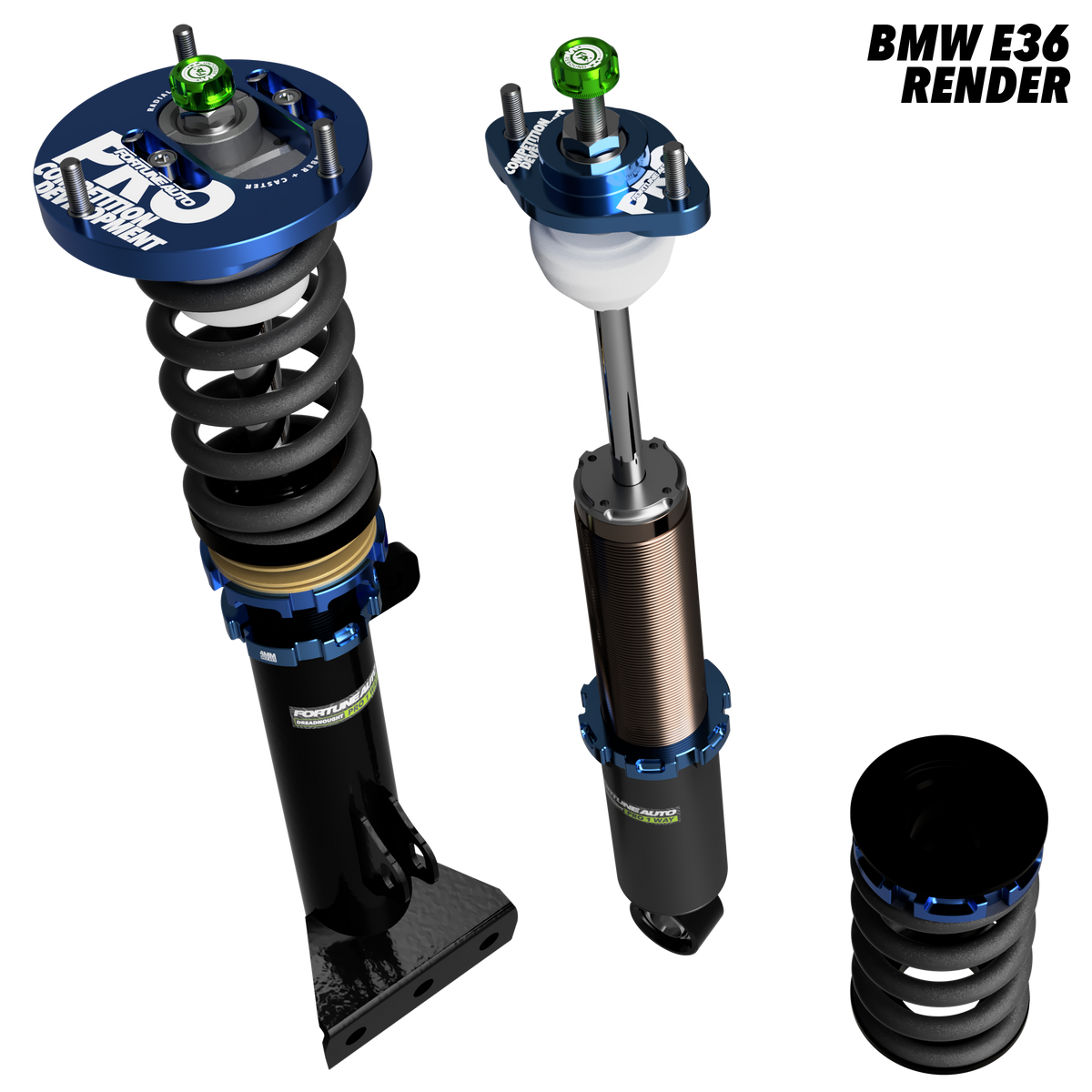 BMW 3 Series (E36) 1992-1997 - Dreadnought PRO 1-Way Coilovers