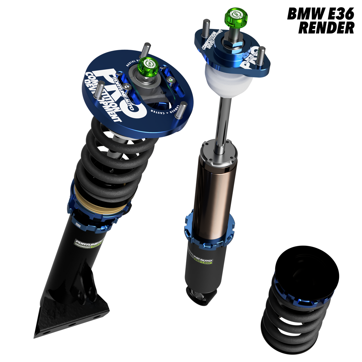 BMW 3 Series (E36) 1992-1997 - Dreadnought PRO 1-Way Coilovers