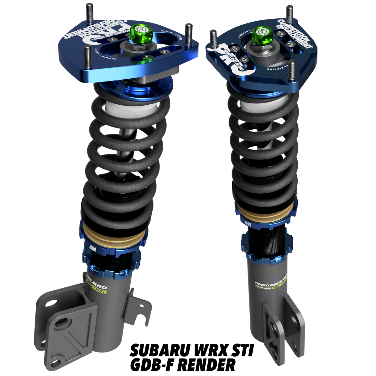 Subaru Impreza WRX STI (GDB-F) 2005-2007 - Dreadnought PRO 1-Way Coilovers