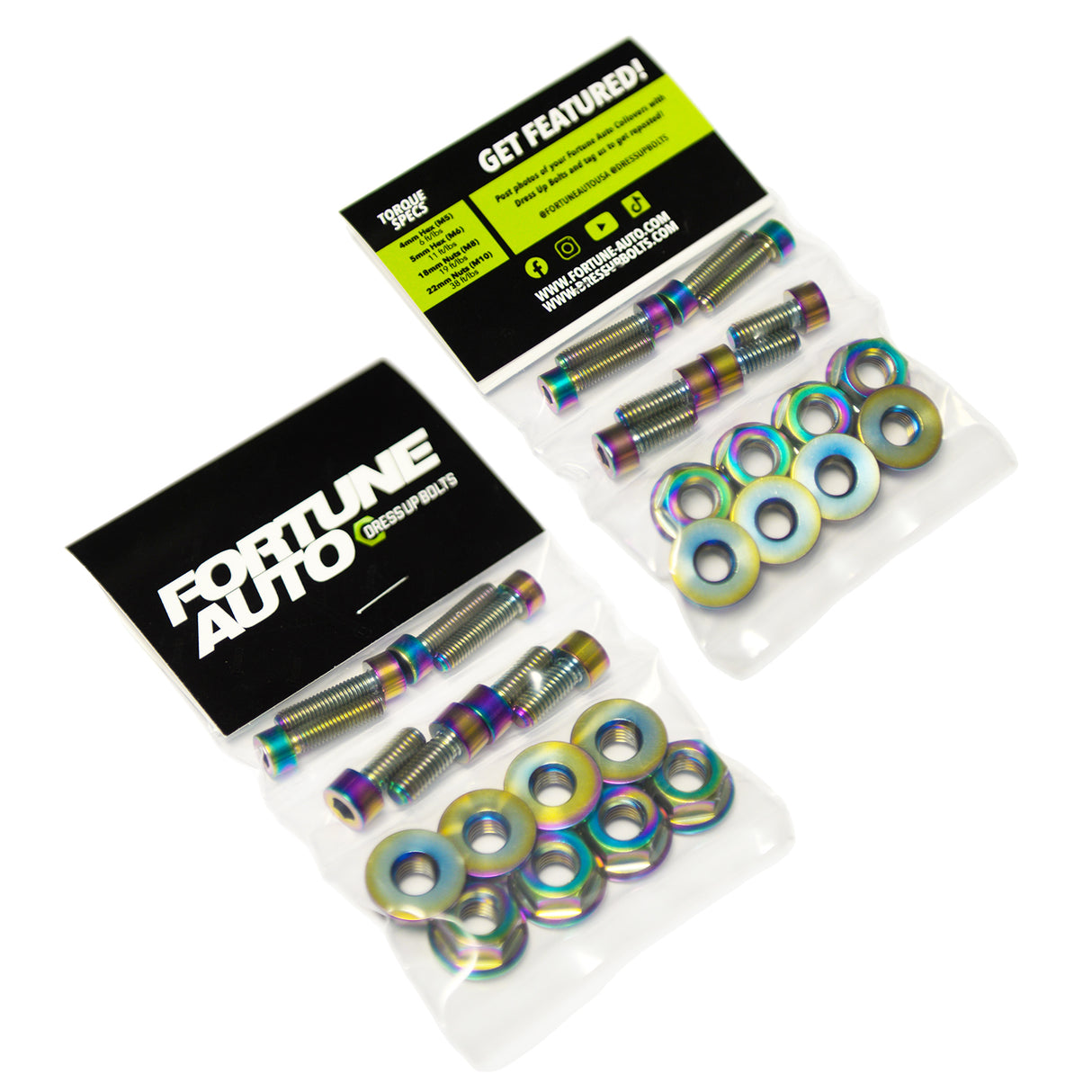 Dress Up Bolts Titanium Fasteners - TOYOTA