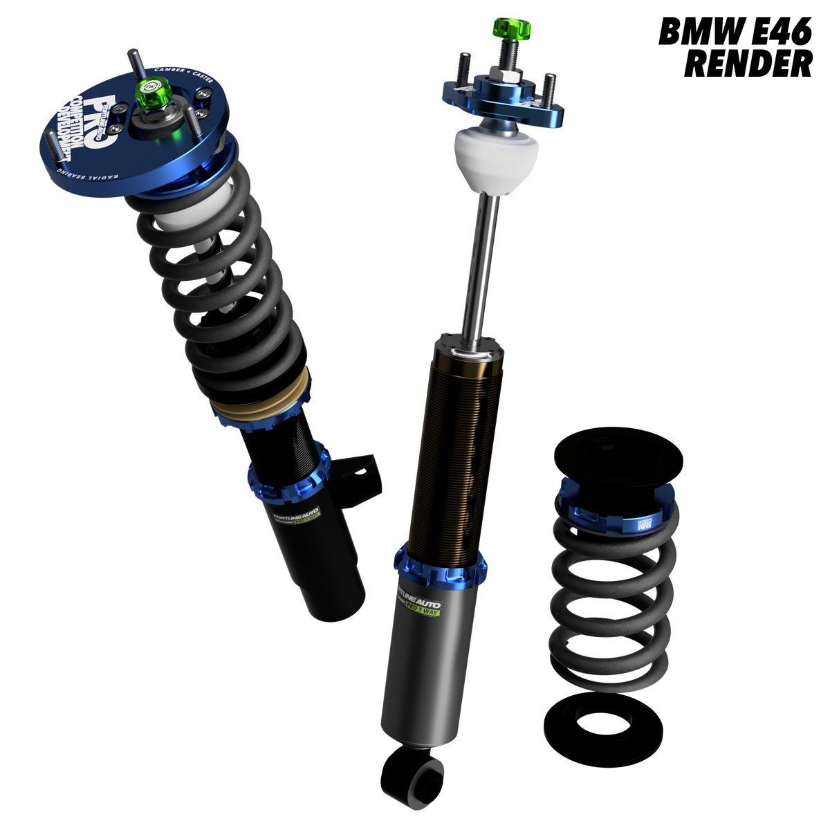 BMW M3 (E46) 2000-2006 - Dreadnought PRO 1-Way Coilovers