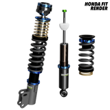 Honda Fit (GK) 2015-2020 - Dreadnought PRO 1-Way Coilovers