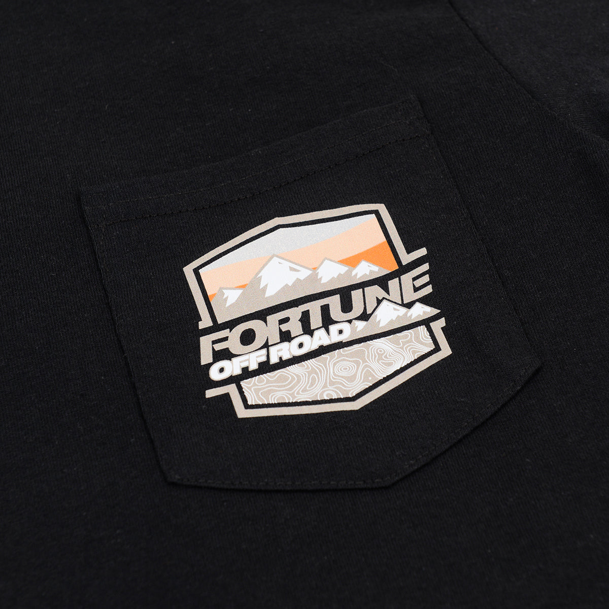 Fortune Offroad Pocket T - Black T shirt