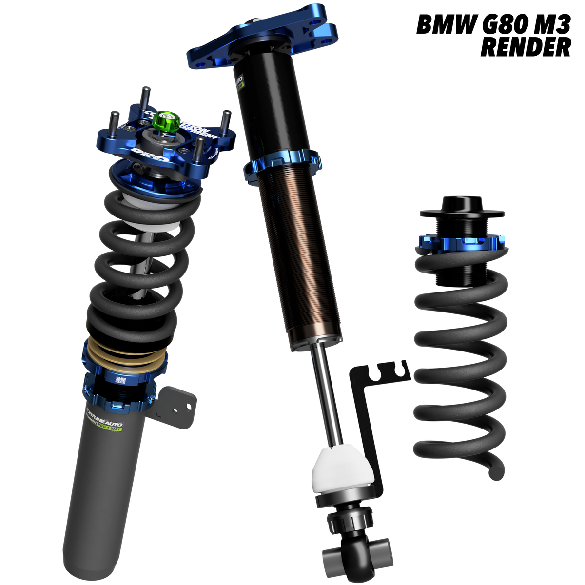 BMW M3 AWD (G80) 2021+ - Dreadnought PRO 1-Way Coilovers