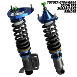 Nissan Skyline AWD/GTR (BNR32) 1989-1994 - Dreadnought PRO 1-Way Coilovers