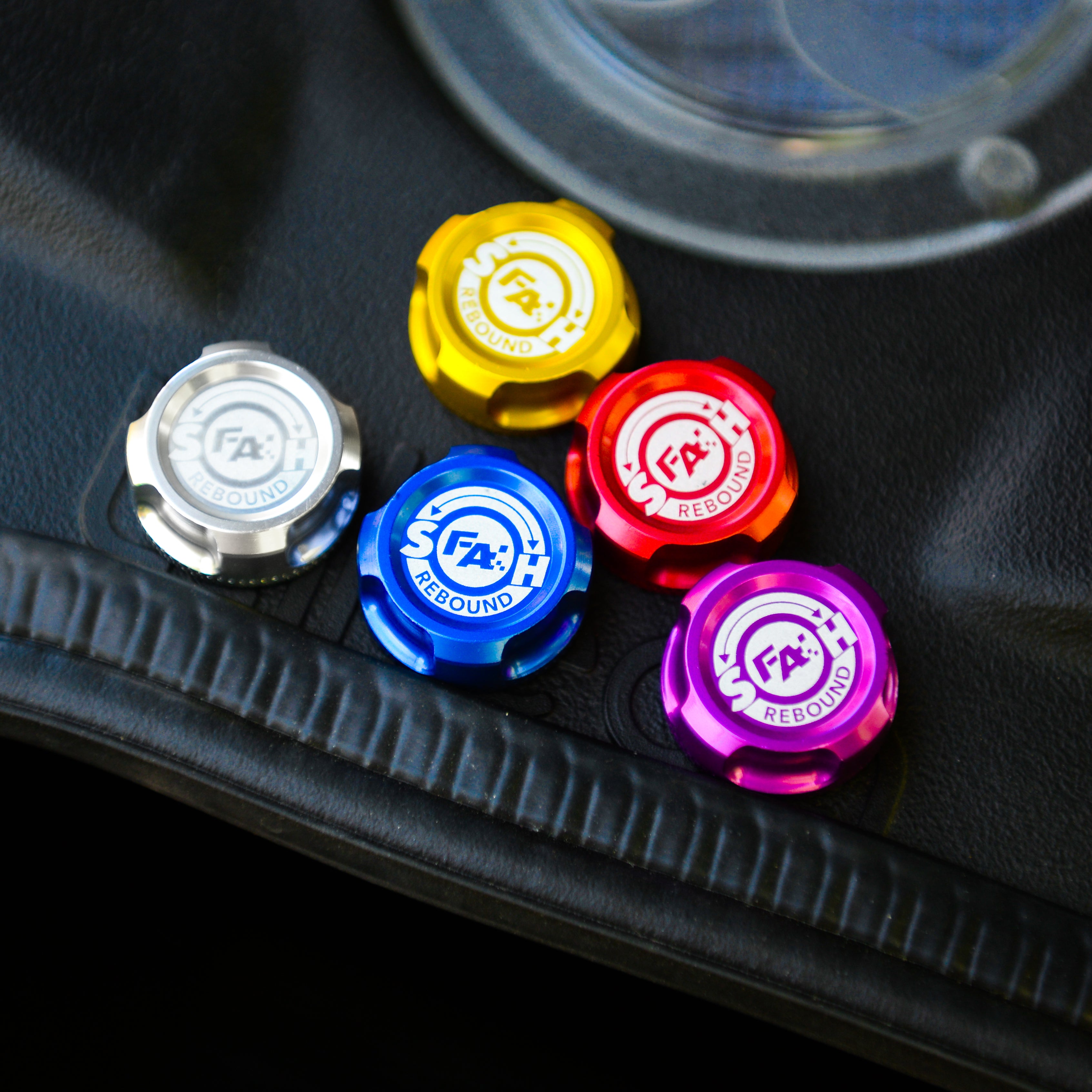 イニシャル A H M am1:00 Sleepless Time ウェンズデー Premium Damping Adjustment Knobs (Sold In Pairs) – Fortune Auto