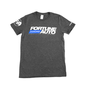 Fortune Auto Drift Club - Heather Grey T shirt