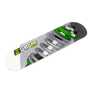 Fortune Auto Skateboard Deck (Grey)