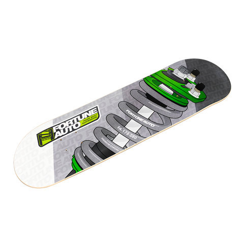 Fortune Auto Skateboard Deck (Grey)