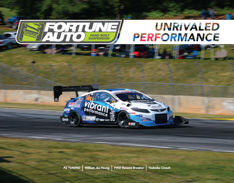 Fortune Auto Shop Poster - PZ Tuning Civic Unrivaled Performance